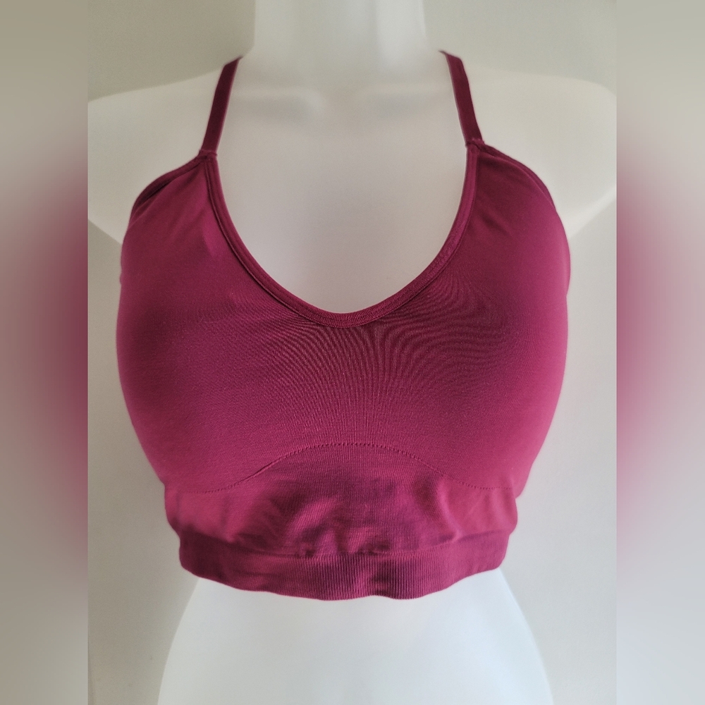 YITTY Burgundy and Floral Bralettes - Picture 4 of 12